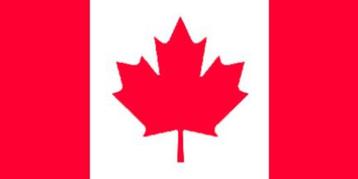 vlag Canada 150x250cm