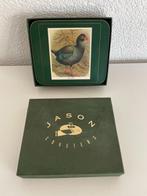 Jason coasters, onderzetters Birds of New Zealand, 6 stuks, Ophalen of Verzenden, Gebruikt, Glas of Kopje