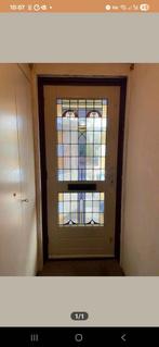 Glas in Lood main entrance door, Doe-het-zelf en Verbouw, Ophalen, 80 tot 100 cm, Binnendeur, 200 tot 215 cm