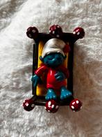 Smurf in bed - Zeer Goede Staat!, Ophalen of Verzenden, Zo goed als nieuw, Overige Smurfen, Poppetje, Figuurtje of Knuffel