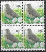 Belgie 2000 - Yvert 2919 /OBP 2920 - Buzin - Graspieper (ST), Verzenden, Gestempeld, Voertuigen