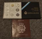 Muntset San Marino 1973 met zilveren 500 SL Munt, Setje, Zilver, San Marino, Overige waardes