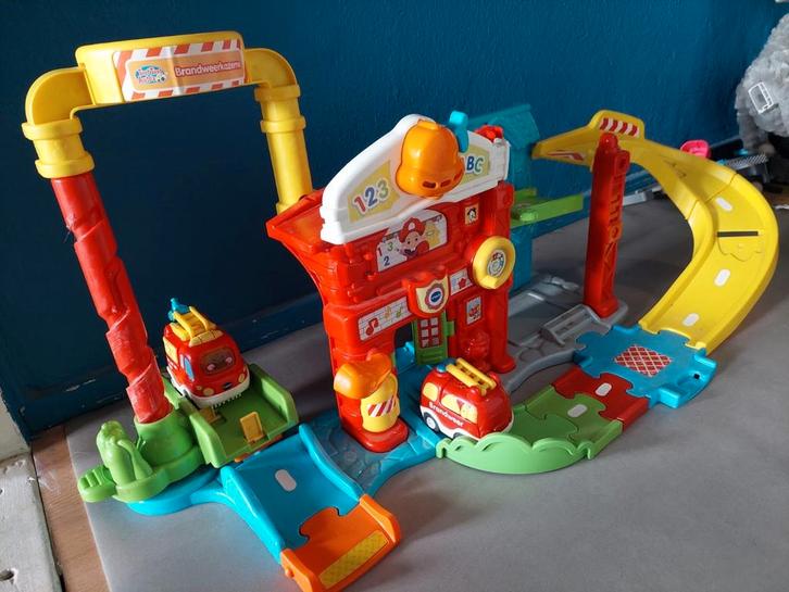 Brandweer met extra baan, Kinderen en Baby's, Speelgoed | Vtech, Gebruikt, Ophalen of Verzenden