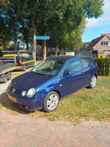 Volkswagen Polo 1.4 55KW 2002 Blauw beschikbaar voor biedingen