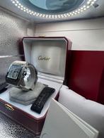 Cartier santos 100XL, Sieraden, Tassen en Uiterlijk, Horloges | Heren, Ophalen, Zo goed als nieuw, Leer, Overige merken