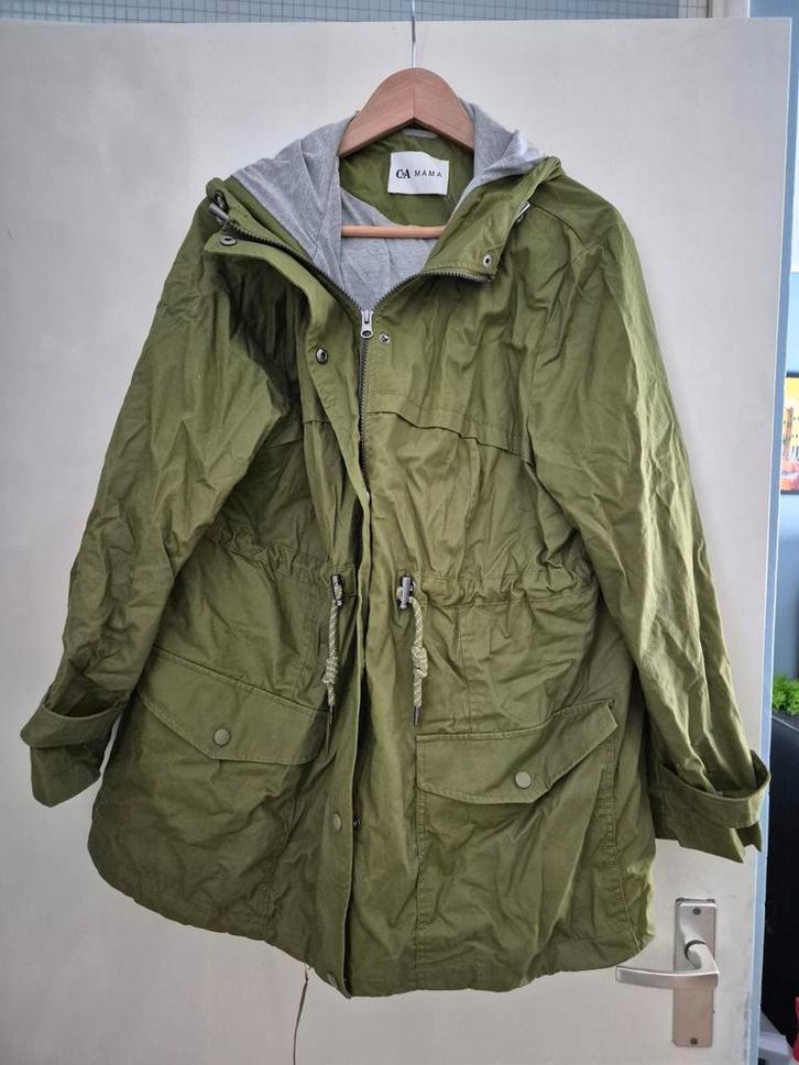 Zwangerschapsjas tussenjas, Kleding | Dames, Positiekleding, Zo goed als nieuw, Maat 46/48 (XL) of groter, Ophalen of Verzenden