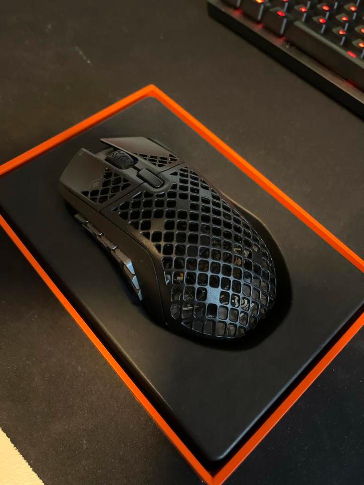 Steelseries Aerox 9 Draadloze Gaming Muis, Computers en Software, Muizen, Zo goed als nieuw, Muis, Rechtshandig, Draadloos, Gaming muis