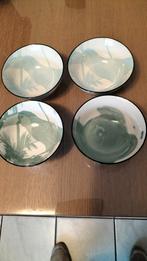 4 Gusta schaaltjes met afbeelding vogel, Ophalen of Verzenden, Zo goed als nieuw, Overige stijlen, Schaal of Schalen