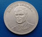 Penning - Rinus Israël Feyenoord - Shell 1970, Postzegels en Munten, Penningen en Medailles, Verzenden, Overige materialen