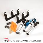 2 muurbeugels voor achtergrondrol +assen en kettingen, Overige typen, Nieuw, Ophalen of Verzenden, Xxx