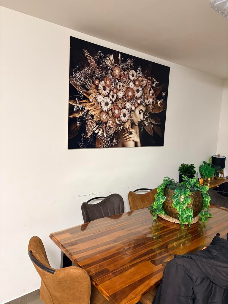 Mooie Wanddecoratie - Maat 100x140 cm, Ophalen, Zo goed als nieuw, 100 tot 125 cm, Foto of Poster