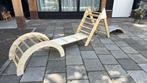 Complete set pikler driehoek, Kinderen en Baby's, Speelgoed | Houten speelgoed, Ophalen, Zo goed als nieuw, Overige typen