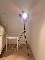 Vintage Theaterlamp - Loft Stijl.staande zwart lamp, Huis en Inrichting, Lampen | Hanglampen, Gebruikt, Ophalen of Verzenden, Vintage, Loft