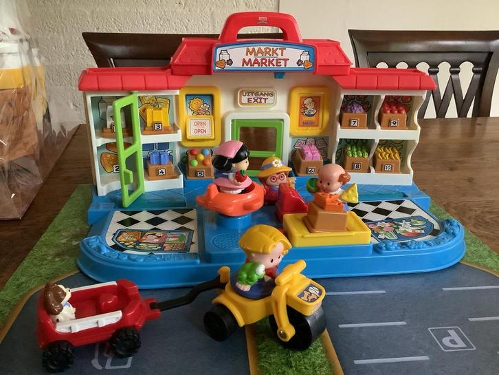 Fisher-Price Supermarkt Speelset - Leerzaam & Leuk!, Kinderen en Baby's, Speelgoed | Educatief en Creatief, Zo goed als nieuw