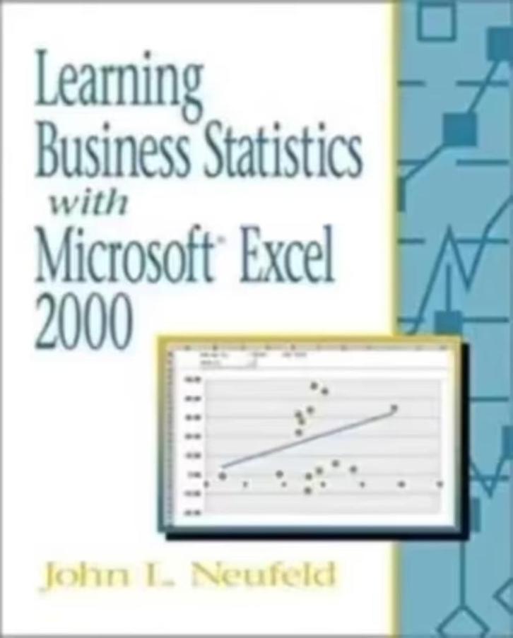 Learning Business Statistics with Microsoft EXCEL 2000, Boeken, Informatica en Computer, Zo goed als nieuw, Programmeertaal of Theorie