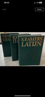 Spaans, Italiaans, Latijn Kramers woordenboeken, Overige uitgevers, Ophalen of Verzenden, Zo goed als nieuw, Italiaans