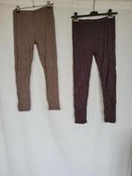 2 Bruine leggings NIEUW mt S/M merk Susen's., Legging, Maat 36/38 (S), Bruin, .