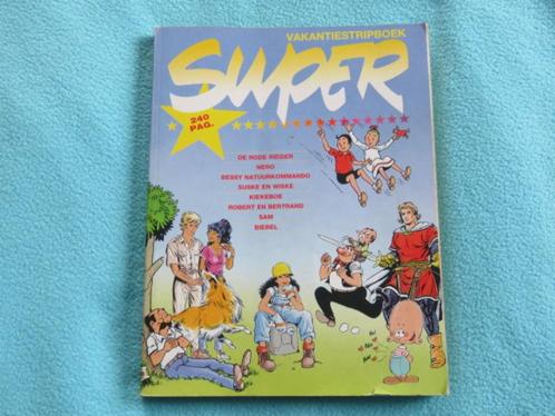 Vintage Superdik Vakantie stripboek met 9 stripverhalen, Boeken, Stripboeken, Zo goed als nieuw, Eén stripboek, Ophalen of Verzenden