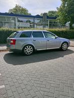 Audi A4 3.0 V6 Avant 220pk Quattro S-line H6 2002, 14mnd APK, Auto's, Parkeersensor, 1800 kg, Zwart, Stationwagon