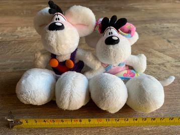 Twee diddle knuffeltjes beschikbaar voor biedingen