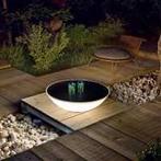 Design Salontafel met Verlichting, Ophalen, Kunststof, Gebruikt, Rond