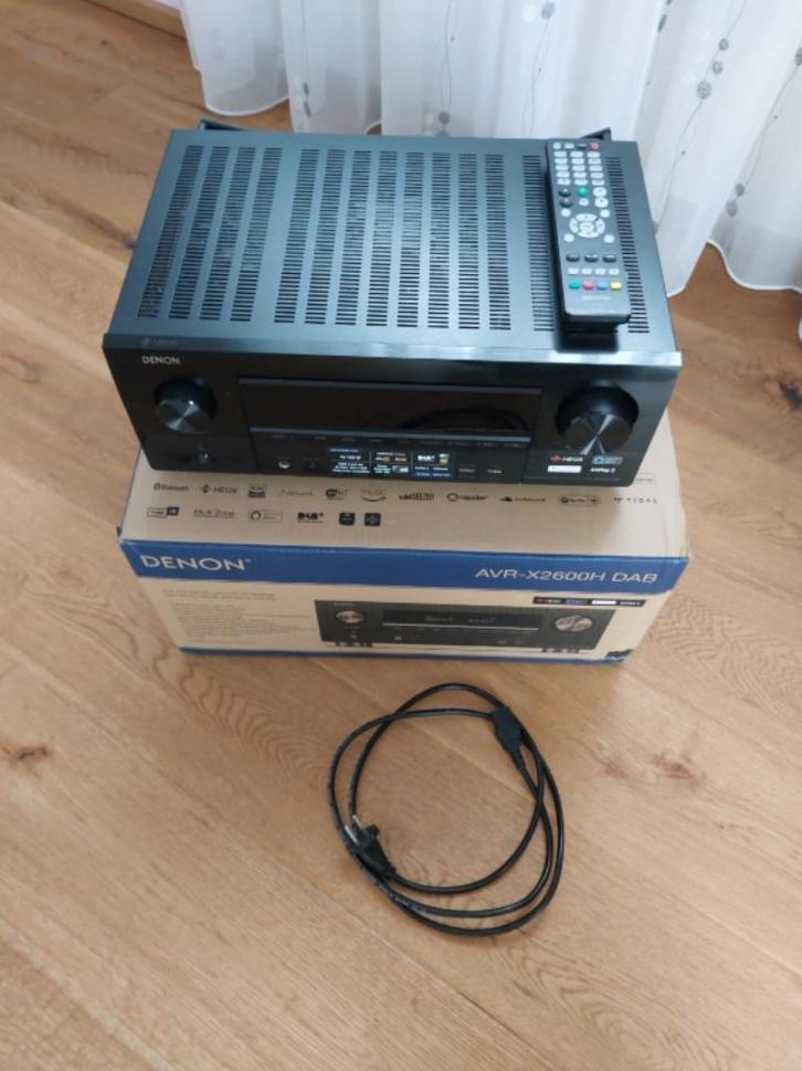 Denon AVR-X2600H DAB 7.2 home cinema receiver Dolby Atmos, Audio, Tv en Foto, Home Cinema-sets, Nieuw, Overige spelers, 5.1-systeem