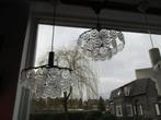 hanglamp 45 cm kunststof schijven jaren 60 70 design retro, Huis en Inrichting, Lampen | Hanglampen, Gebruikt, ?, Jaren 70 space age design retro vintage 1970s