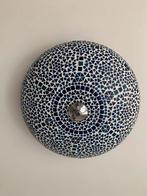 Plafondlamp blauw mozaïek, Huis en Inrichting, Lampen | Plafondlampen, Ophalen, Zo goed als nieuw, Overige materialen