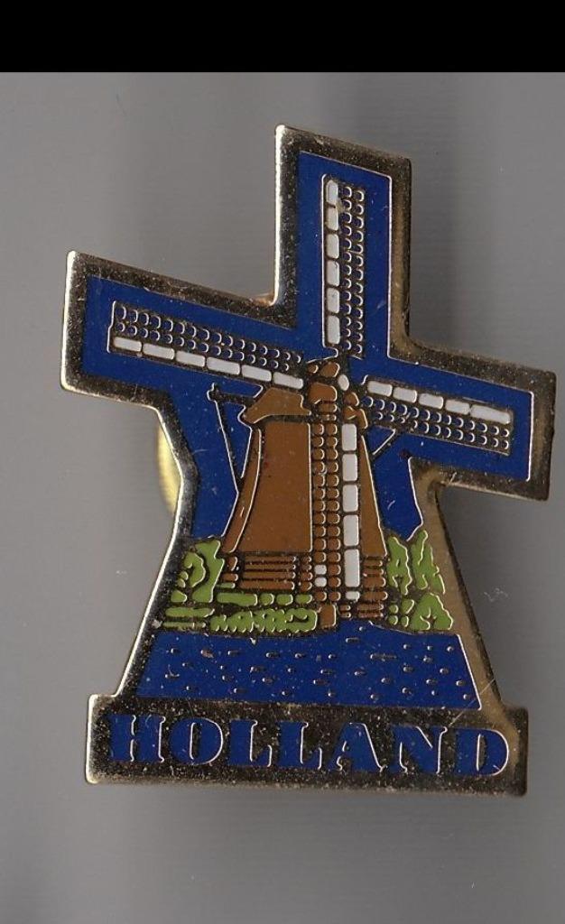 Holland Molen pin, Verzamelen, Speldjes, Pins en Buttons, Gebruikt, Speldje of Pin, Overige onderwerpen, Ophalen of Verzenden