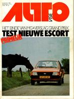 Autovisie test Ford Escort 1.3L September 1980, Boeken, Auto's | Folders en Tijdschriften, Gelezen, Ford, Verzenden