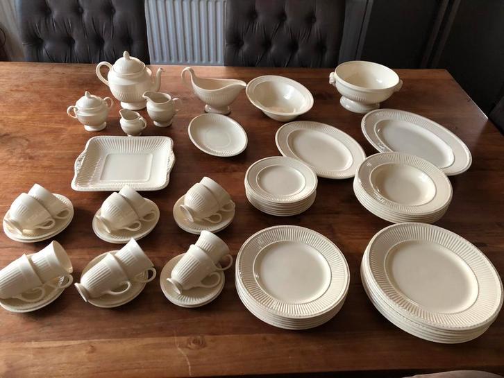 Wedgwood edme servies 6 persoons compleet, Huis en Inrichting, Keuken | Servies, Zo goed als nieuw, Wedgwood, Aardewerk, Ophalen of Verzenden