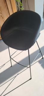 Zuiver Barkruk Zwart - Nieuw in Verpakking!, Huis en Inrichting, Barkrukken, 60 tot 90 cm, Nieuw, Leer, Ophalen of Verzenden