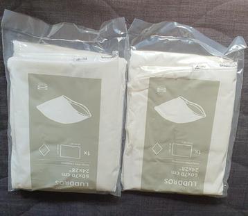 Set van 2 nieuwe IKEA LUDDROS onderslopen, 60x70 cm beschikbaar voor biedingen