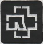 Rammstein stoffen opstrijk patch embleem #4, Ophalen of Verzenden, Nieuw, Kleding