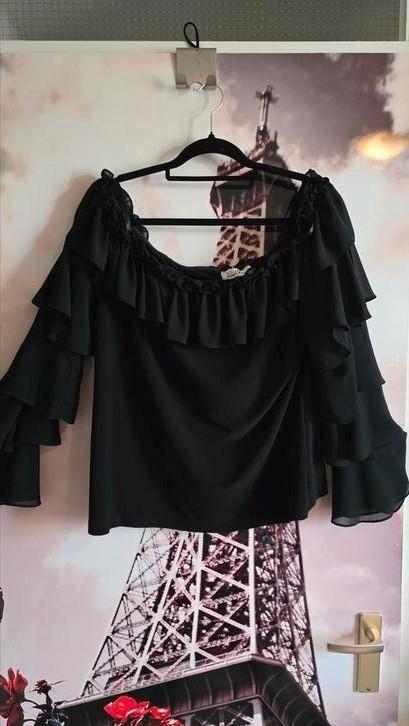 Top Joseph Ribkoff mt 46/48, Kleding | Dames, Tops, Zo goed als nieuw, Maat 46/48 (XL) of groter, Zwart, Ophalen of Verzenden