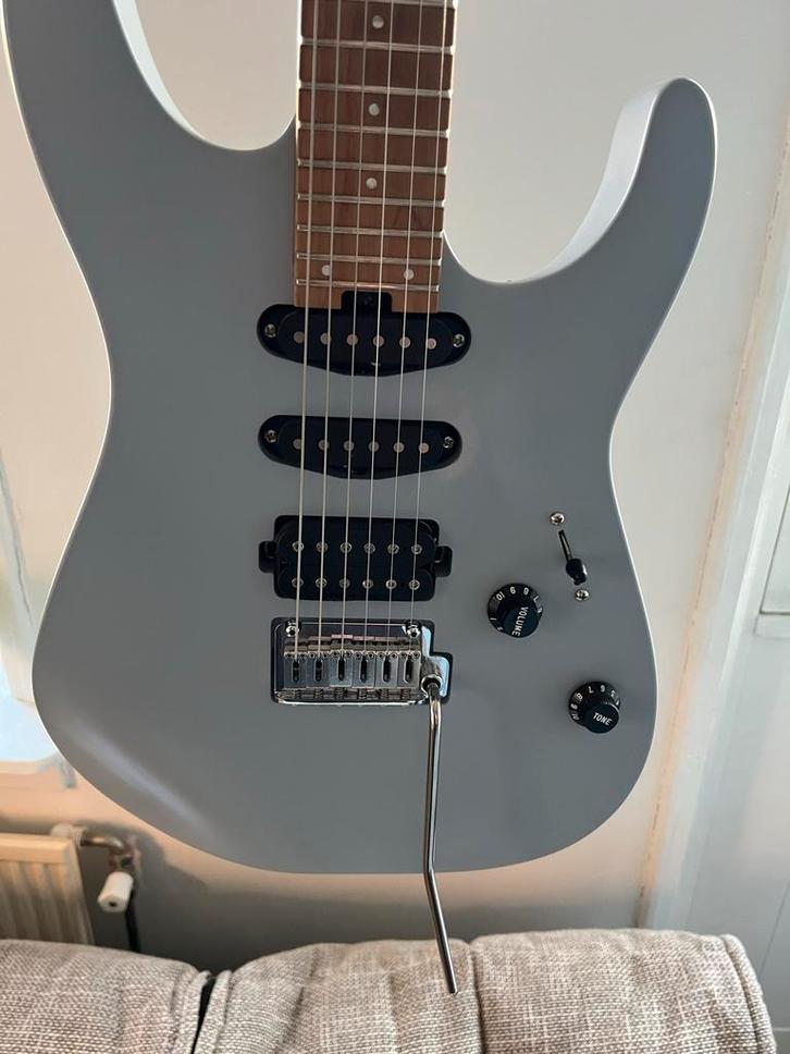 Charvel Pro-Mod DK24 HSS Primer Grey, Muziek en Instrumenten, Snaarinstrumenten | Gitaren | Elektrisch, Gebruikt, Solid body, Overige merken