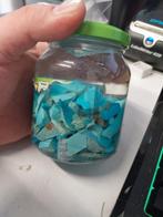 Lot a kwaliteit blauwe turkoois zaagstukken, Ophalen of Verzenden, Zo goed als nieuw