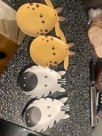 Leuke kinderbordjes - Zebra & Giraffe, Ophalen of Verzenden, Zo goed als nieuw, Overige typen