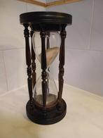 Grote Vintage Houten Zandloper, Antiek en Kunst, Ophalen of Verzenden