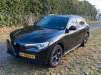 Alfa Stelvio 2.0T, panodak AWD 2020 Zwartmet., Auto's, Alfa Romeo, Automaat, 1995 cc, Zwart, Zwart