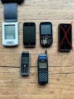 4 mobiele telefoons en een organizer, Telecommunicatie, Mobiele telefoons | Overige merken, Gebruikt, Ophalen of Verzenden, Zonder simlock