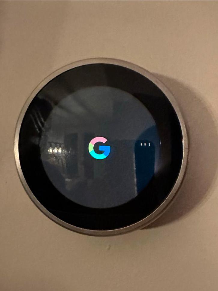 Nest Thermostat V3 slimme thermostaat, Doe-het-zelf en Verbouw, Thermostaten, Zo goed als nieuw, Slimme thermostaat, Ophalen of Verzenden