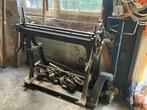 Zetbank met wals (bijv. voor lood en zink), Doe-het-zelf en Verbouw, Gereedschap | Overige machines, Ophalen, Gebruikt