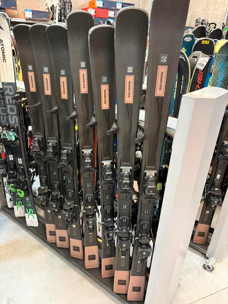 Salomon S/Max W X7 Ti Ski's, Sport en Fitness, Skiën en Langlaufen, Gebruikt, Ski's, Skiën, Salomon, Carve, 140 tot 160 cm, Ophalen of Verzenden