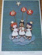 voor het kind - engeltjes met PAX - gelukkig kerstfeest, Verzenden, 1960 tot 1980, Ongelopen, Overige thema's