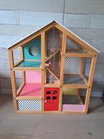 Poppenhuis hout Hema, Kinderen en Baby's, Speelgoed | Poppenhuizen, Ophalen, Gebruikt, Poppenhuis