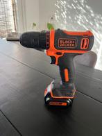 Black & Decker Accu Boormachine - Nieuwstraat, Boormachine, Gebruikt, Variabele snelheid, Ophalen of Verzenden