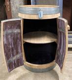wijnvat kast, whiskykast, drankkast, wijnrek, echte Barrel, Nieuw, Barrel Atelier, Ophalen of Verzenden, Info@barrelatelier.nl