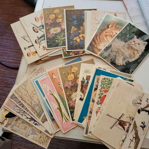 Grote partij '"voor het kind" ansichtkaarten., Verzamelen, Ansichtkaarten | Themakaarten, 1920 tot 1940, Ophalen of Verzenden