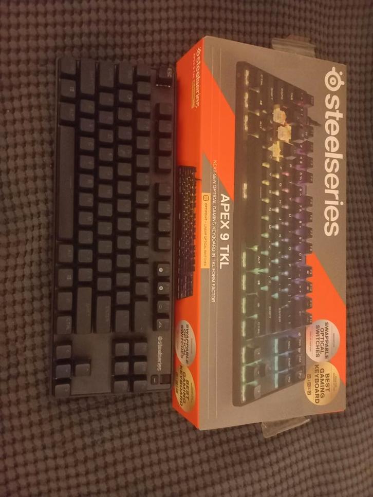 Steelseries Apex 9 TKL, Computers en Software, Toetsenborden, Gebruikt, Qwerty, Bedraad, Gaming toetsenbord, Ophalen of Verzenden